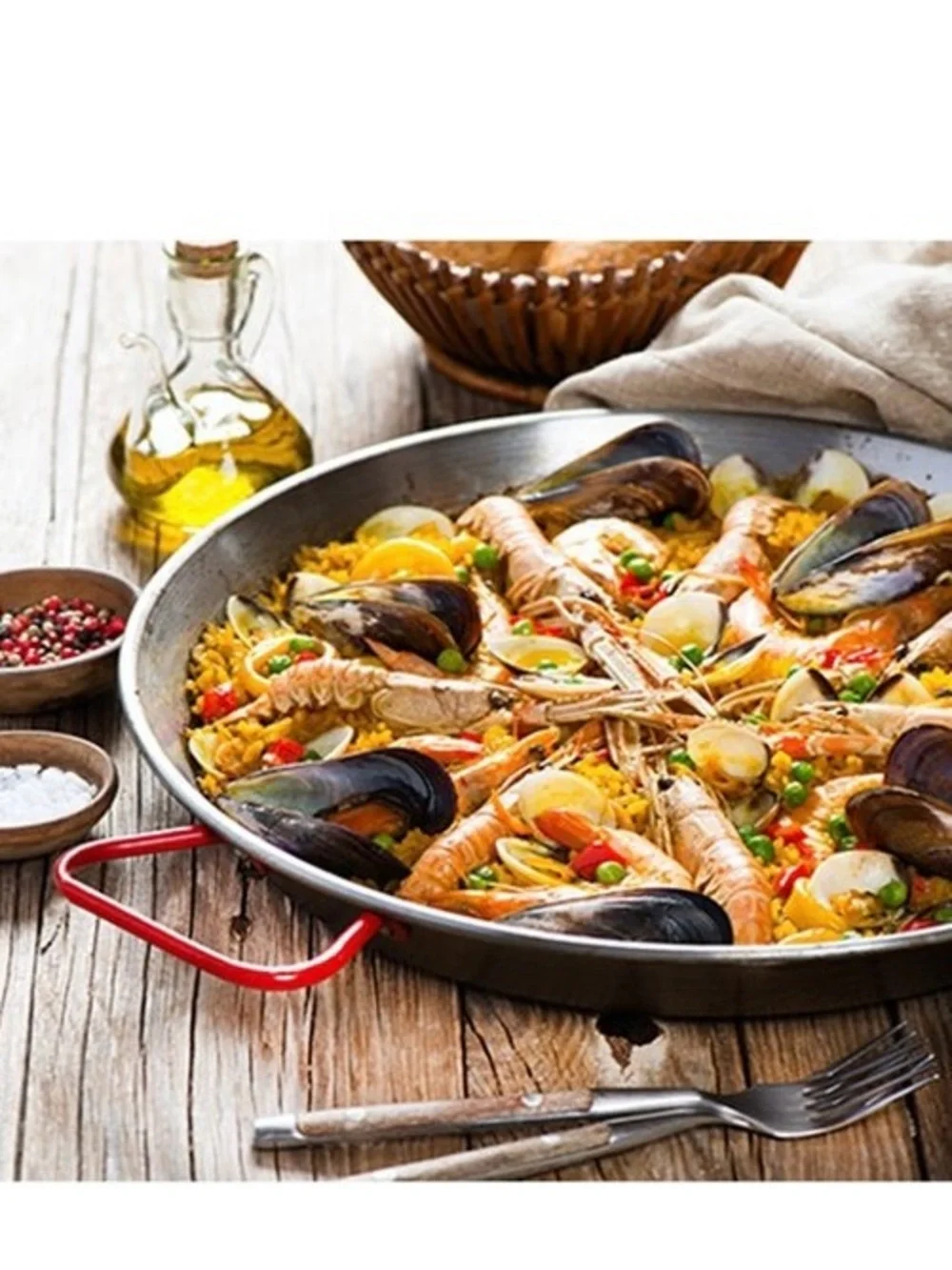 Paella Pan 11” Carbon Steel NWT